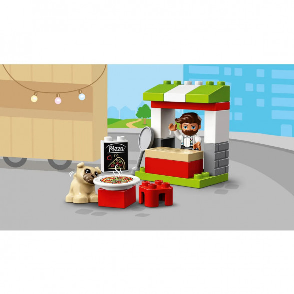 Конструктор LEGO DUPLO 10927 Town Киоск-пиццерия в Тольятти