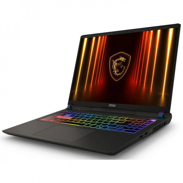 Ноутбук MSI Vector A16 HX A8WHG-033XRU (16&amp;quot;, IPS, AMD Ryzen 9 8940HX 2.4ГГц, 16-ядерный, 16ГБ DDR5, 1ТБ SSD, NVIDIA GeForce RTX 5070 Ti 12 ГБ, без ОС), серый космос в Тольятти