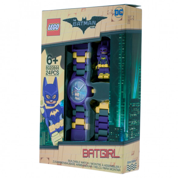 Часы LEGO Super Heroes 8020844 Batman Movie Бэтгерл с минифигуркой в Тольятти