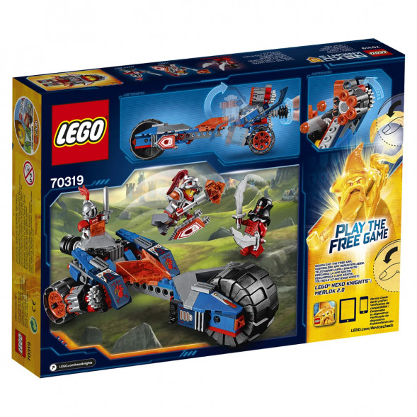 Конструктор LEGO Nexo Knights 70319 Молниеносная машина Мэйси в Тольятти