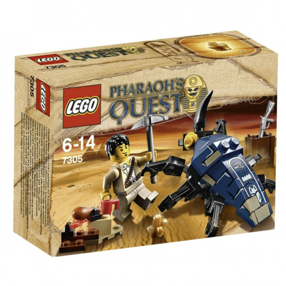 Конструктор LEGO Pharaohs Quest 7305 Атака скарабея в Тольятти