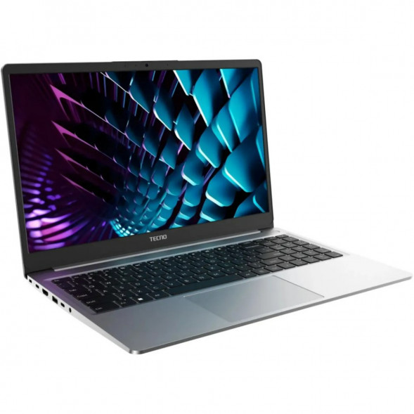 Ноутбук TECNO MegaBook K15SDA (15.6&amp;quot;, IPS, AMD Ryzen 5 7430U 2.3ГГц, 6 ядер, 16ГБ DDR4, 512ГБ SSD, AMD Radeon Graphics, Windows 11 Home), серый в Тольятти