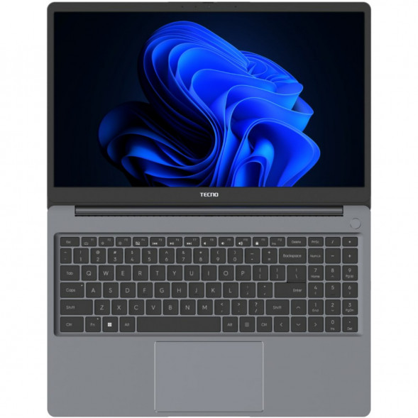 Ноутбук TECNO MegaBook K15SDA (15.6&amp;quot;, IPS, AMD Ryzen 5 7430U 2.3ГГц, 6 ядер, 16ГБ DDR4, 512ГБ SSD, AMD Radeon Graphics, Windows 11 Home), серый в Тольятти