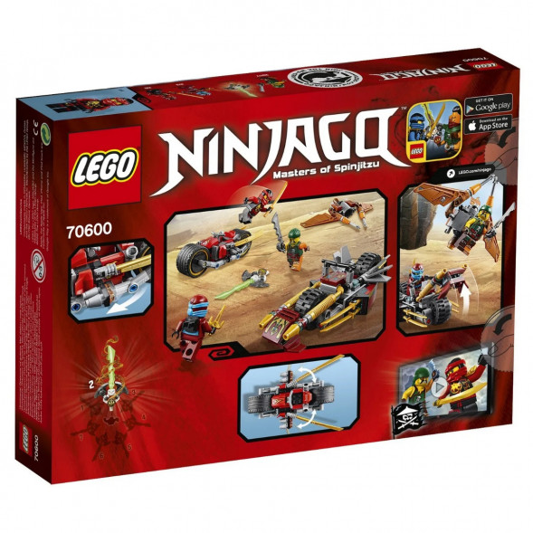 Конструктор LEGO Ninjago 70600 Погоня на мотоциклах в Тольятти