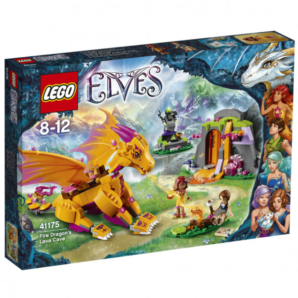 Конструктор LEGO Elves 41175 Лавовая пещера дракона огня в Тольятти