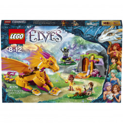 Конструктор LEGO Elves 41175 Лавовая пещера дракона огня