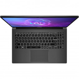 Ноутбук MSI Modern A15 AI+ F3HMG-040XRU (15.6", IPS, AMD Ryzen AI 5 330 2ГГц, 4-ядерный, 16ГБ DDR5, 512ГБ SSD, AMD Radeon 820M, без ОС), серый