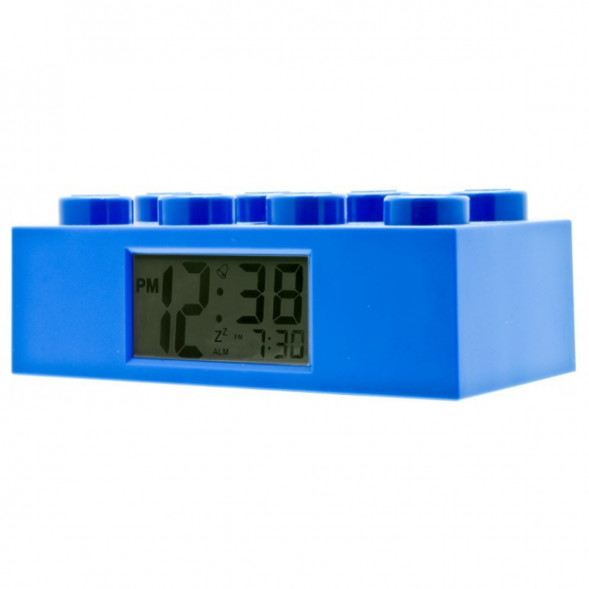 Будильник LEGO 9002151 Кирпичик, синий в Тольятти