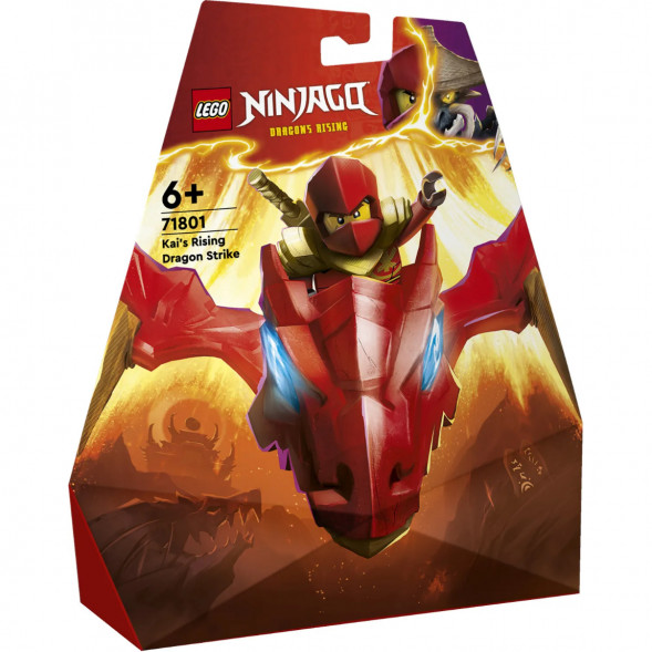 Конструктор LEGO Ninjago 71801 Удар восходящего дракона Кая в Тольятти