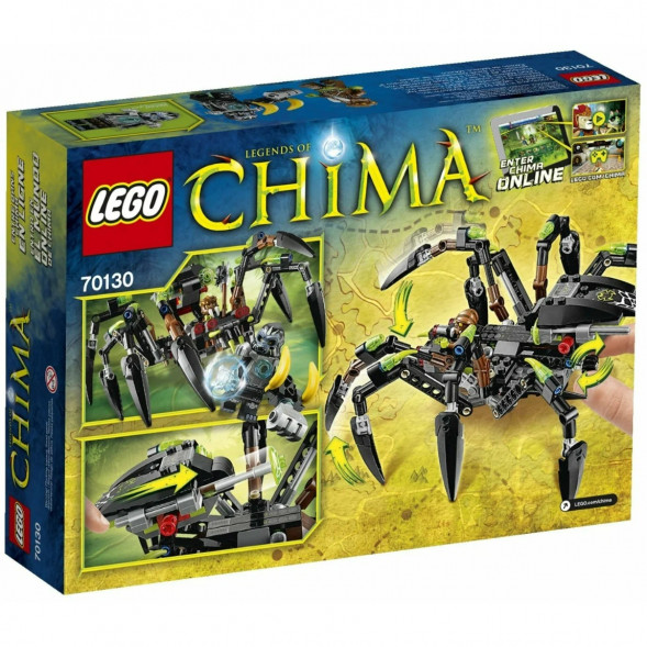 Конструктор LEGO Legends of Chima 70130 Паучий охотник Спарратуса в Тольятти