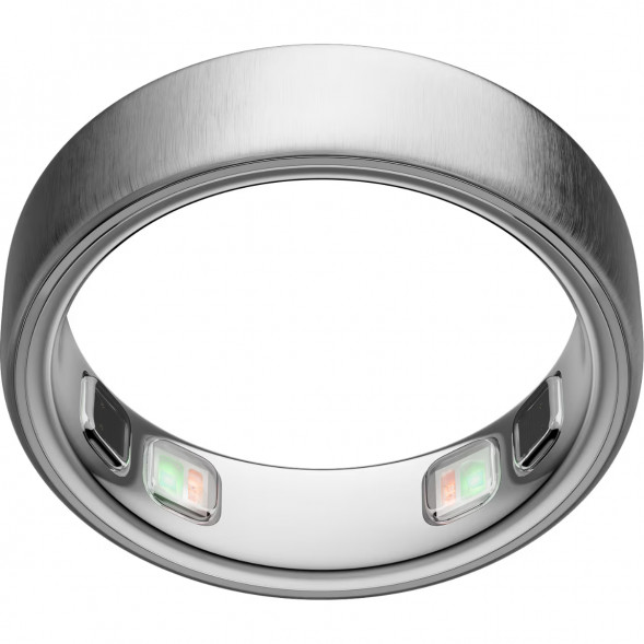 Умное кольцо Oura Ring 5 (размер 7), матовое серебро/Brushed Silver в Тольятти