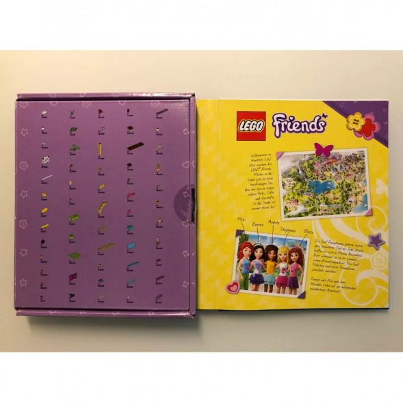 Книга и набор кубиков LEGO Friends Buch &amp;amp; Steine-Set Zwei Freundinnen auf Schatzsuche в Тольятти