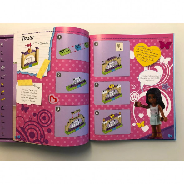 Книга и набор кубиков LEGO Friends Buch &amp;amp; Steine-Set Zwei Freundinnen auf Schatzsuche в Тольятти
