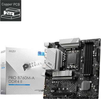 Материнская плата MSI PRO B760M-A DDR4 II в Тольятти