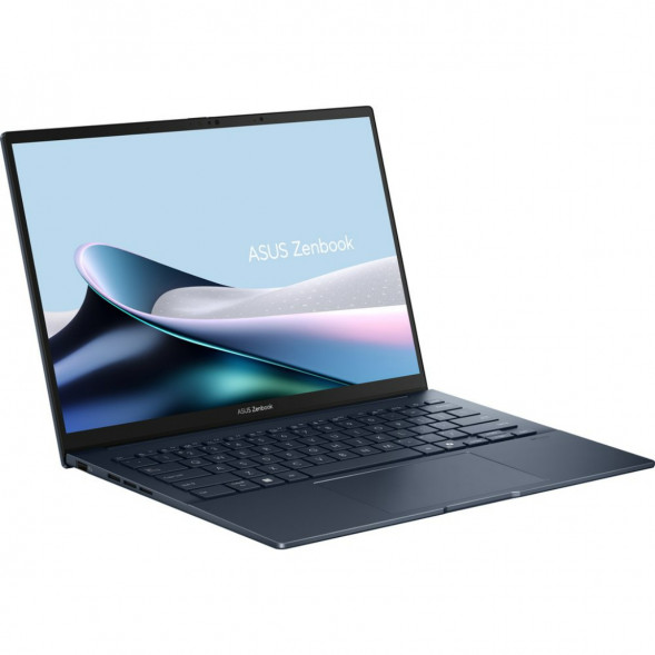Ноутбук ASUS Zenbook 14 UX3405CA-ST1350 (14&amp;quot;, OLED, Intel Core Ultra 5 225H 1.7ГГц, 14-ядер, 16ГБ LPDDR5x, 512ГБ SSD, Intel Arc 130T, без ОС), синий в Тольятти