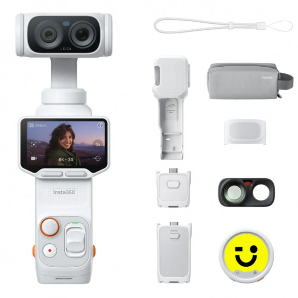 Экшн-камера Insta360 Luna Ultra Creator Bundle, White в Тольятти