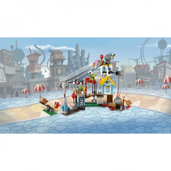 Конструктор LEGO Angry Birds 75824 Разгром Свинограда в Тольятти