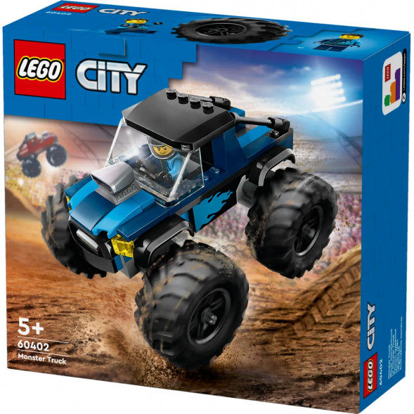Конструктор LEGO City 60402 Синий Монстр-трак в Тольятти
