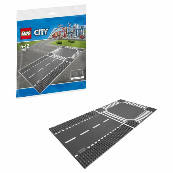 Конструктор LEGO City 7280 Прямая дорога и перекрёсток в Тольятти