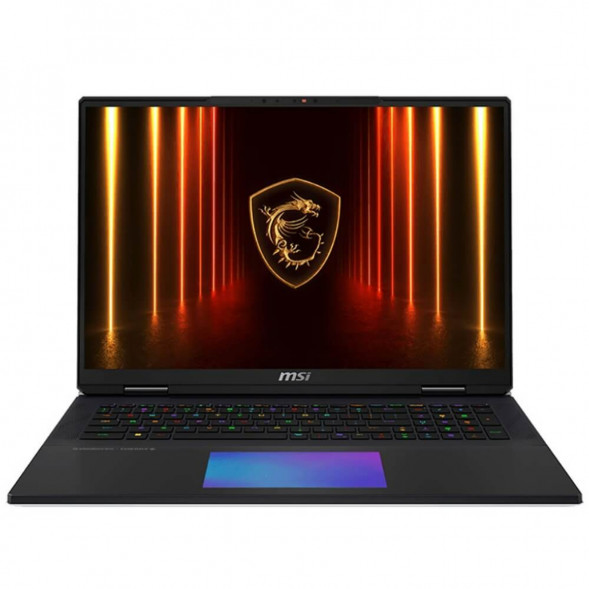Ноутбук MSI Titan 18 HX AI A2XWJG-206RU (18&amp;quot;, IPS, Intel Core Ultra 9 285HX 2.8ГГц, 24 ядра, 64ГБ DDR5, 4ТБ SSD, NVIDIA GeForce RTX 5090 24 ГБ, Windows 11 Home), черный в Тольятти