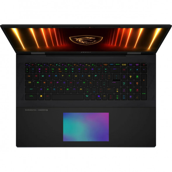 Ноутбук MSI Titan 18 HX AI A2XWJG-206RU (18&amp;quot;, IPS, Intel Core Ultra 9 285HX 2.8ГГц, 24 ядра, 64ГБ DDR5, 4ТБ SSD, NVIDIA GeForce RTX 5090 24 ГБ, Windows 11 Home), черный в Тольятти