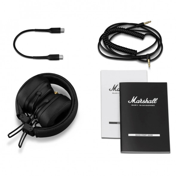 Беспроводные наушники Marshall Major V, чёрный в Тольятти
