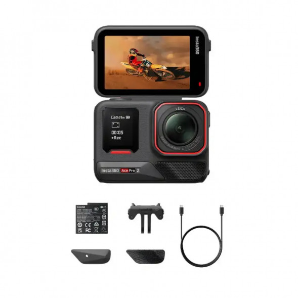 Экшн-камера Insta360 Ace Pro 2, Midnight Black в Тольятти
