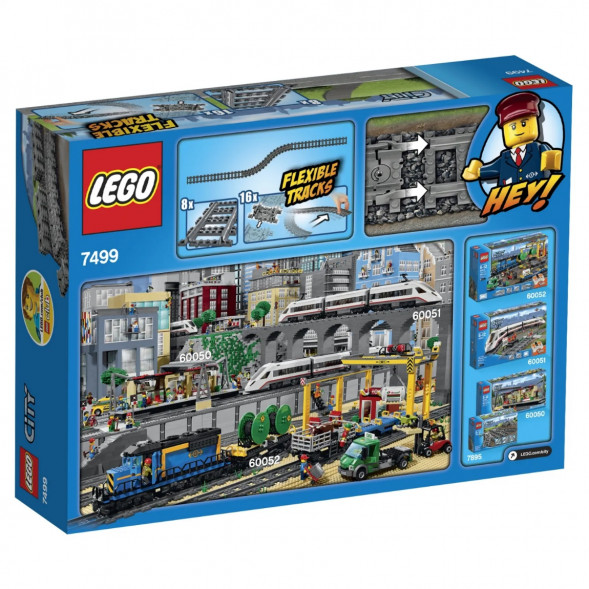 Конструктор LEGO City Trains 7499 Гибкие пути в Тольятти