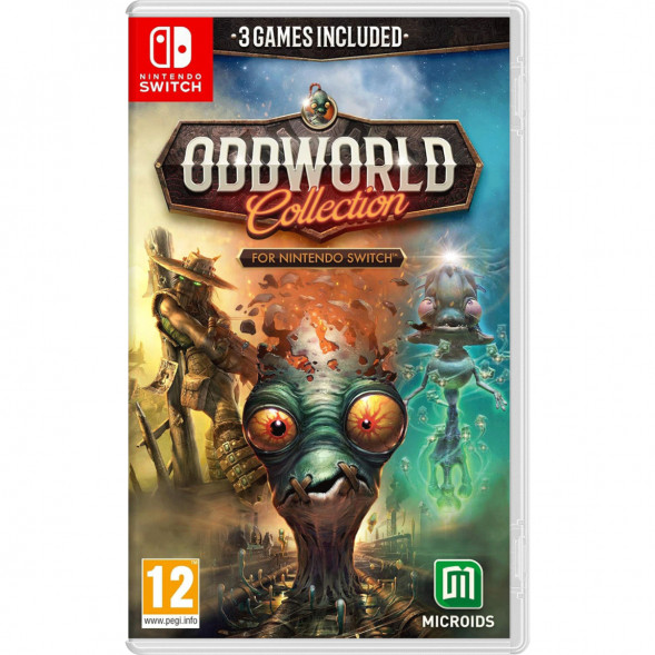 Игра Oddworld Collection [Nintendo Switch, русские субтитры] в Тольятти