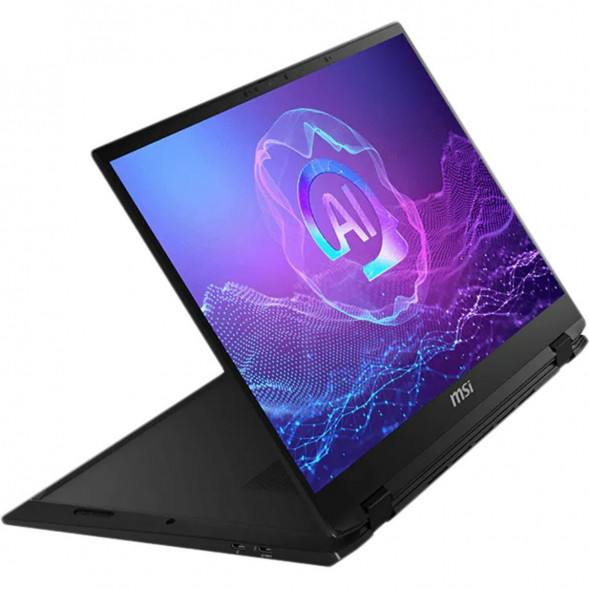 Ноутбук трансформер MSI Summit Pro 16 AI A2HVETG-085RU (16&amp;quot;, IPS, Intel Core Ultra 7 255H 2ГГц, 16 ядер, 32ГБ LPDDR5, 1ТБ SSD, NVIDIA GeForce RTX 4050 - 6 ГБ, Windows 11 Pro), черный в Тольятти