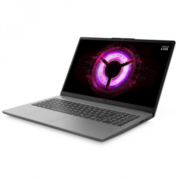 Ноутбук Lenovo LOQ 15ARP10E (83S0007FUS) (15.6&amp;quot;, IPS, AMD Ryzen 7 170 3.2 ГГц, 8 ядер, 16 ГБ DDR5, SSD 512 ГБ, NVIDIA  GeForce RTX 4050 - 6 ГБ, Windows 11 Home), серый в Тольятти