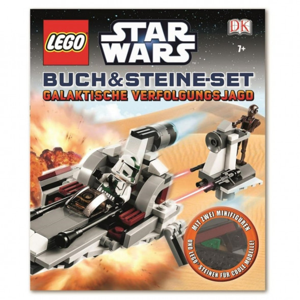 Книга и набор кубиков LEGO Star Wars Buch &amp;amp; Steine-Set: Galaktische Verfolgungsjagd в Тольятти