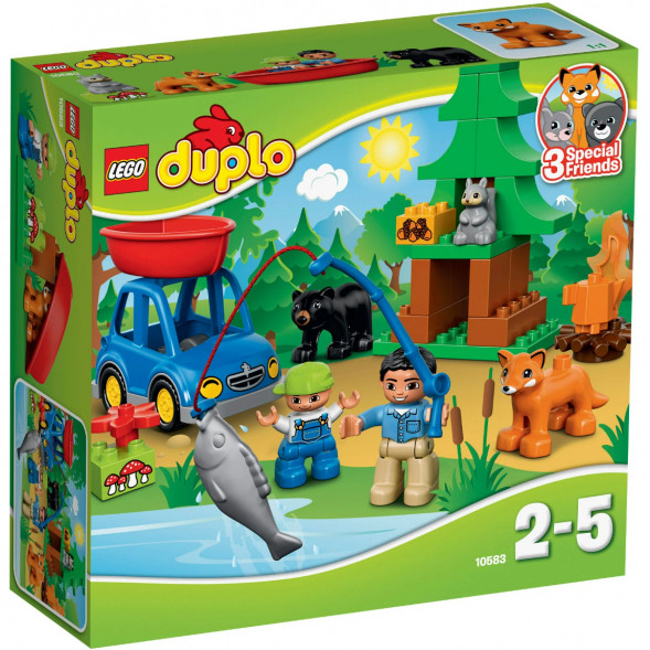 Конструктор LEGO DUPLO 10583 Рыбалка в лесу в Тольятти