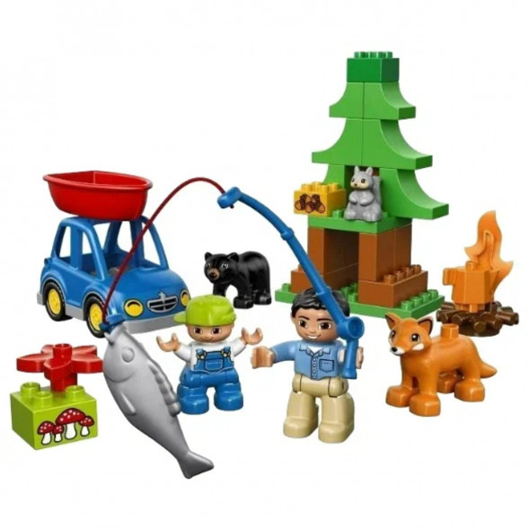 Конструктор LEGO DUPLO 10583 Рыбалка в лесу в Тольятти