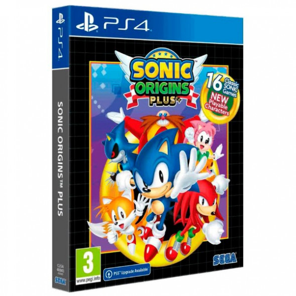 Игра Sonic Origins Plus [PS4, русские субтитры] в Тольятти