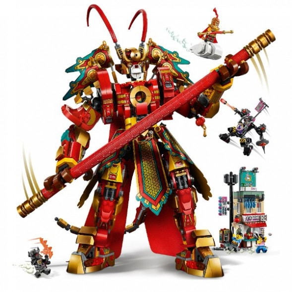 Конструктор LEGO Monkie Kid 80012 Боевой робот Царя Обезьян в Тольятти