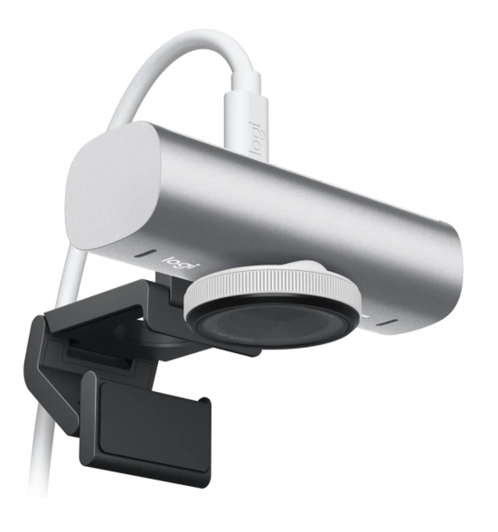 Веб-камера Logitech MX Brio 4K, Pale Grey в Тольятти