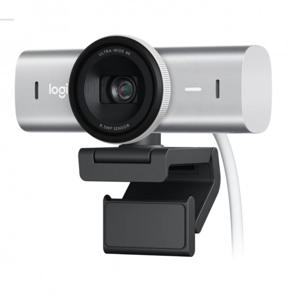 Веб-камера Logitech MX Brio 4K, Pale Grey в Тольятти