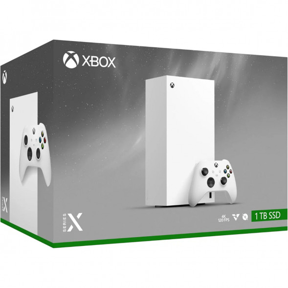 Игровая приставка Microsoft Xbox Series X Digital Edition, 1 ТБ, белый в Тольятти