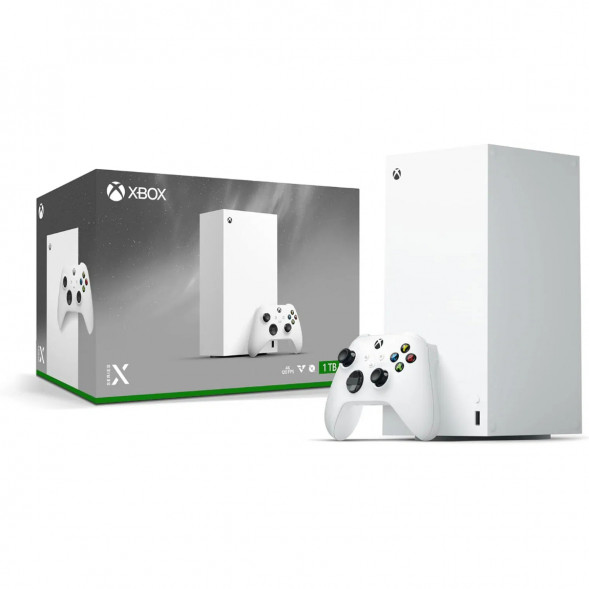 Игровая приставка Microsoft Xbox Series X Digital Edition, 1 ТБ, белый в Тольятти