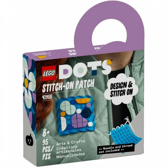 Конструктор LEGO DOTS 41955 Пластина-нашивка с тайлами в Тольятти