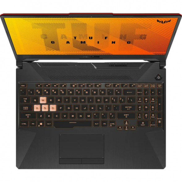 Ноутбук ASUS TUF Gaming A15 FA506NCG-HN330 (15.6&amp;quot;, IPS, AMD Ryzen 7 8845HS 3.8ГГц, 8-ядерный, 16ГБ DDR5, 512ГБ SSD, NVIDIA GeForce RTX 3050 - 4 ГБ, без ОС), черный в Тольятти