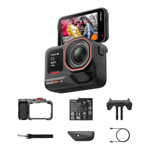 Экшн-камера Insta360 Ace Pro 2 Single Battery Xplorer Bundle, Gray в Тольятти