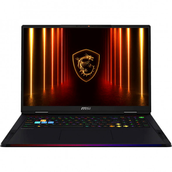 Ноутбук MSI Raider A18 HX A9WJG-407RU (18&amp;quot;, IPS, AMD Ryzen 9 9955HX3D 2.5ГГц, 16-ядерный, 32Гб DDR5, 2Тб SSD, RTX 5090 24Гб, Windows 11 Home), черный в Тольятти