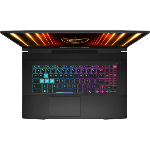 Ноутбук MSI Katana 17 HX B14WGK-274XRU (17.3&amp;quot;, IPS, Intel Core i7 14650HX 2.2ГГц, 16 ядер, 32ГБ DDR5, 1ТБ SSD, NVIDIA GeForce RTX 5070 - 8 ГБ, TGP 115Вт, без ОС), черный в Тольятти