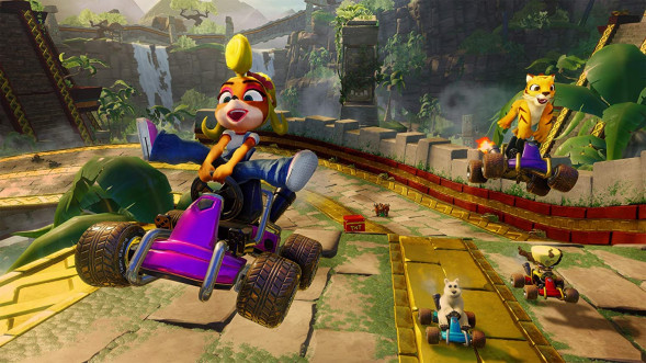 Игра Crash Team Racing Nitro-Fueled для Nintendo Switch, картридж в Тольятти