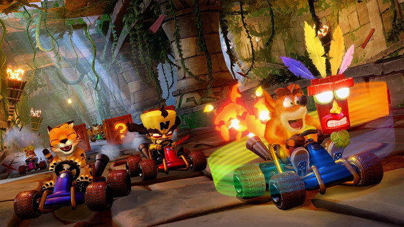 Игра Crash Team Racing Nitro-Fueled для Nintendo Switch, картридж в Тольятти