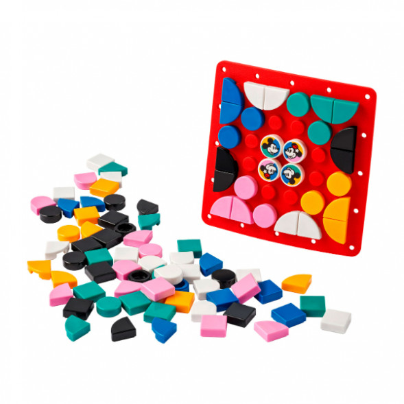 Конструктор LEGO DOTS 41963 Пластина-нашивка с тайлами «Микки и Минни Маус» в Тольятти