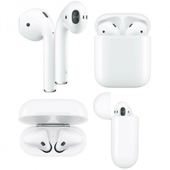 Беспроводные наушники Apple AirPods 2 (с зарядным футляром) MV7N2 в Тольятти