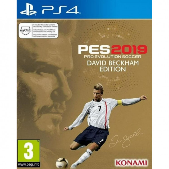 Игра PES 2019: Pro Evolution Soccer. David Beckham Edition [PS4, русские субтитры] в Тольятти